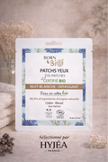 Patchs Yeux Nuit Blanche en Coton Bio – Born to Bio Certifiés Bio – 4 ml
