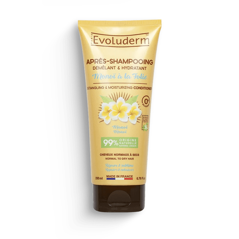 Après-Shampoing Démêlant & Hydratant Monoï à la Folie - HYJÉA