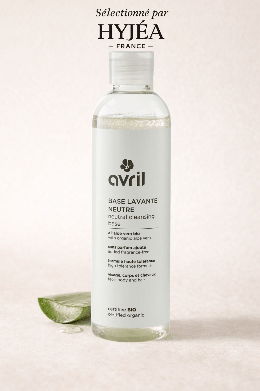 Base Lavante Neutre Bio Eau Florale d'Oranger – AVRIL | HYJÉA - HYJÉA