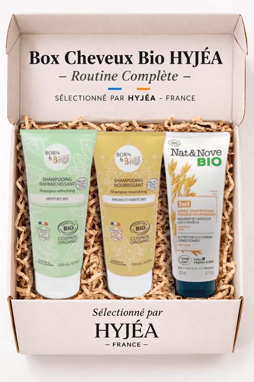 Box Cheveux Bio HYJÉA – Routine Complète 3 Étapes - HYJÉA