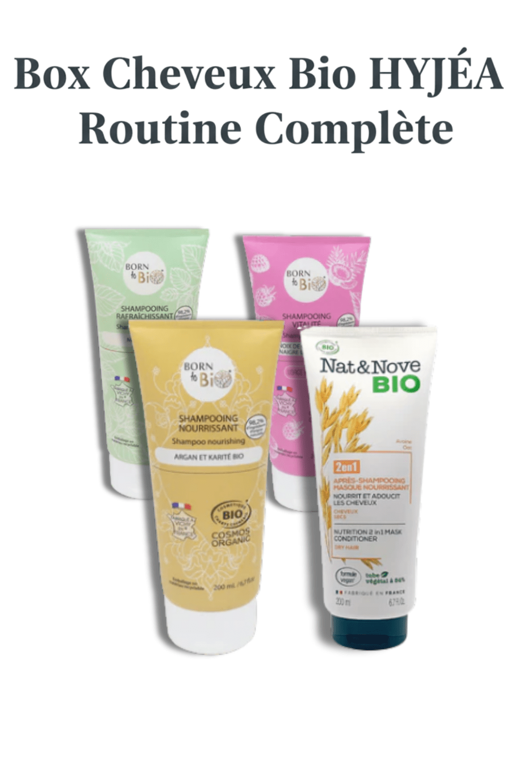 Box Cheveux Bio HYJÉA – Routine Complète 3 Étapes - HYJÉA