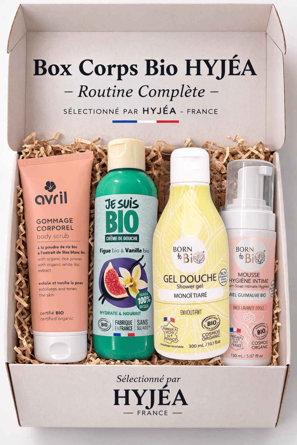 Box Corps Bio HYJÉA – Routine Complète 4 Étapes - HYJÉA