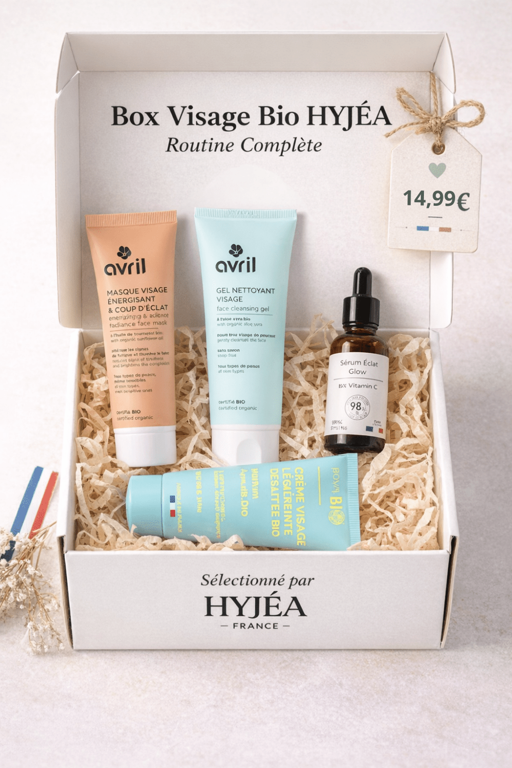 Box Visage Bio HYJÉA – Routine Complète 4 Étapes - HYJÉA