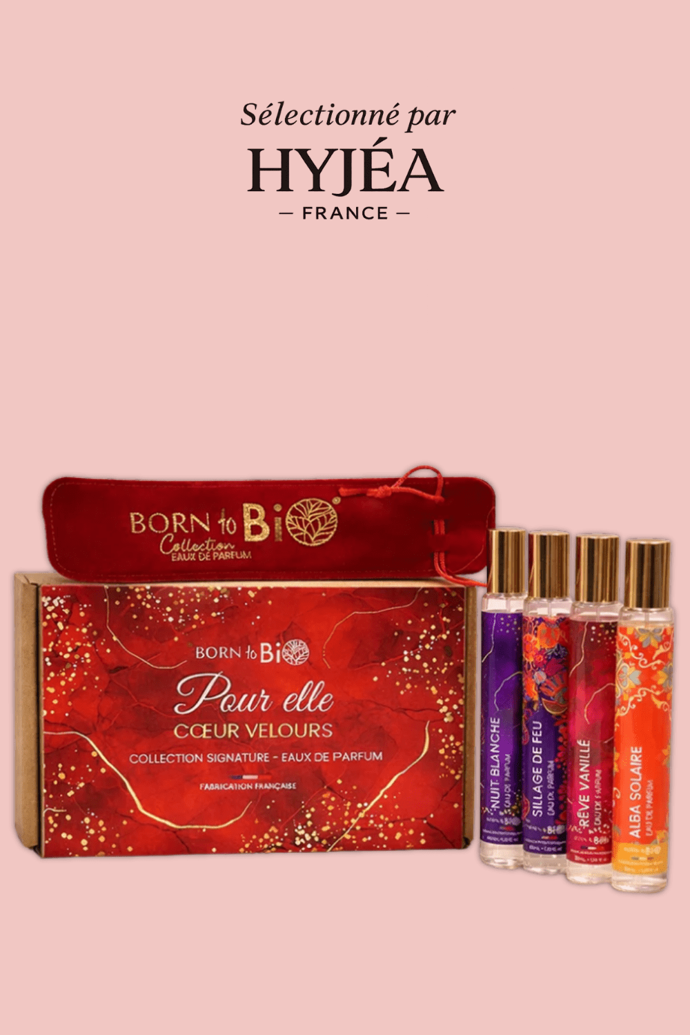 Coffret Parfum Femme 4x30ml – Idée Cadeau Élégante | Born To Bio x HYJEA - HYJÉA