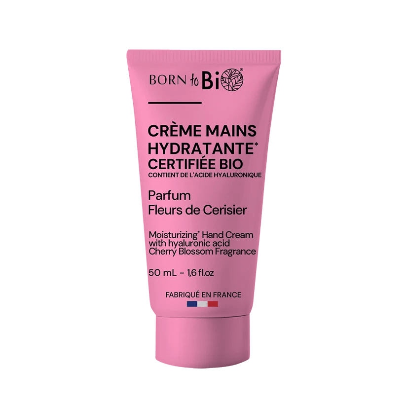 Crème mains acide hyaluronique Born To BIO - Certifiée Bio - HYJÉA