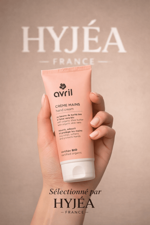 Crème mains Au beurre de karité bio - Huile de tournesol – Avril - HYJÉA
