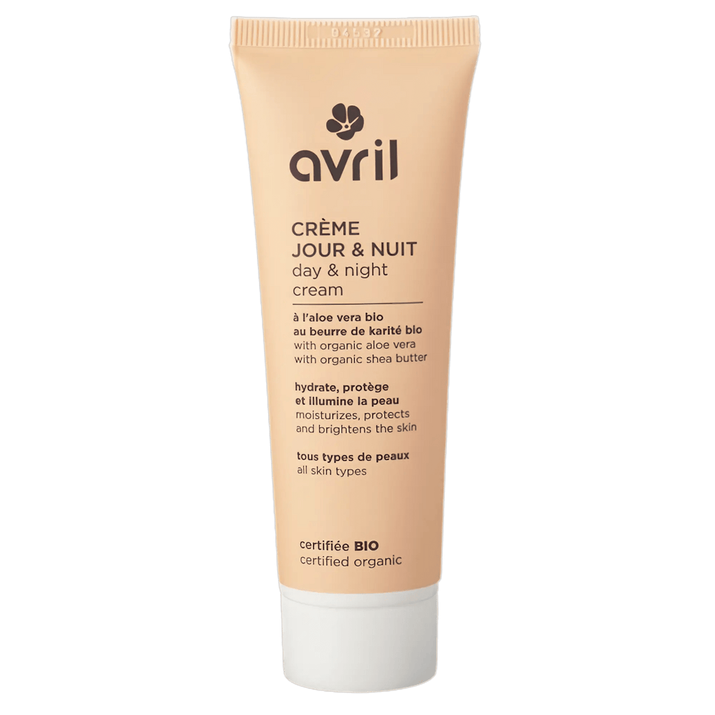 Crème Visage Jour & Nuit Certifiée Bio – Avril - Au beurre de karité bio - Huile de graine de tournesol - HYJÉA