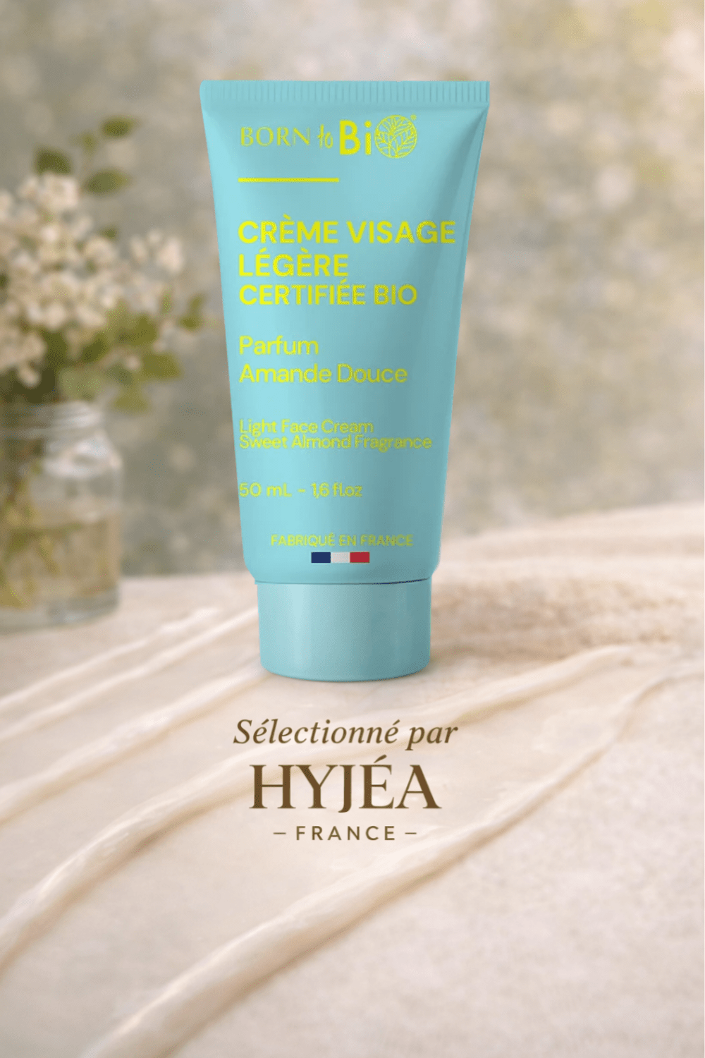 Crème Visage Légère Born To BIO – Certifiée Bio - HYJÉA