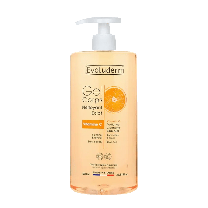 Gel Corps Nettoyant Éclat Vitamine C - HYJÉA