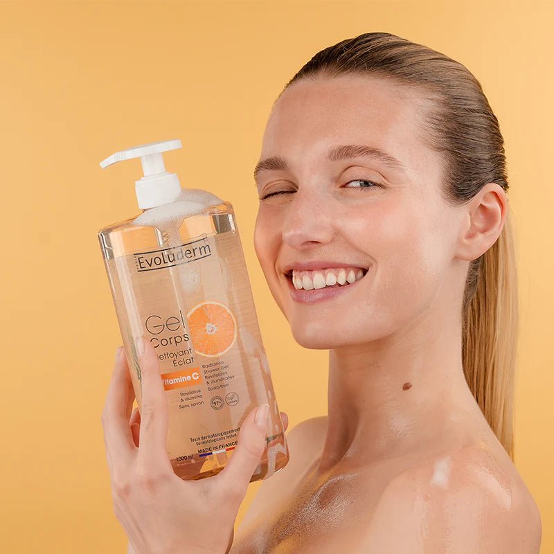 Gel Corps Nettoyant Éclat Vitamine C - HYJÉA