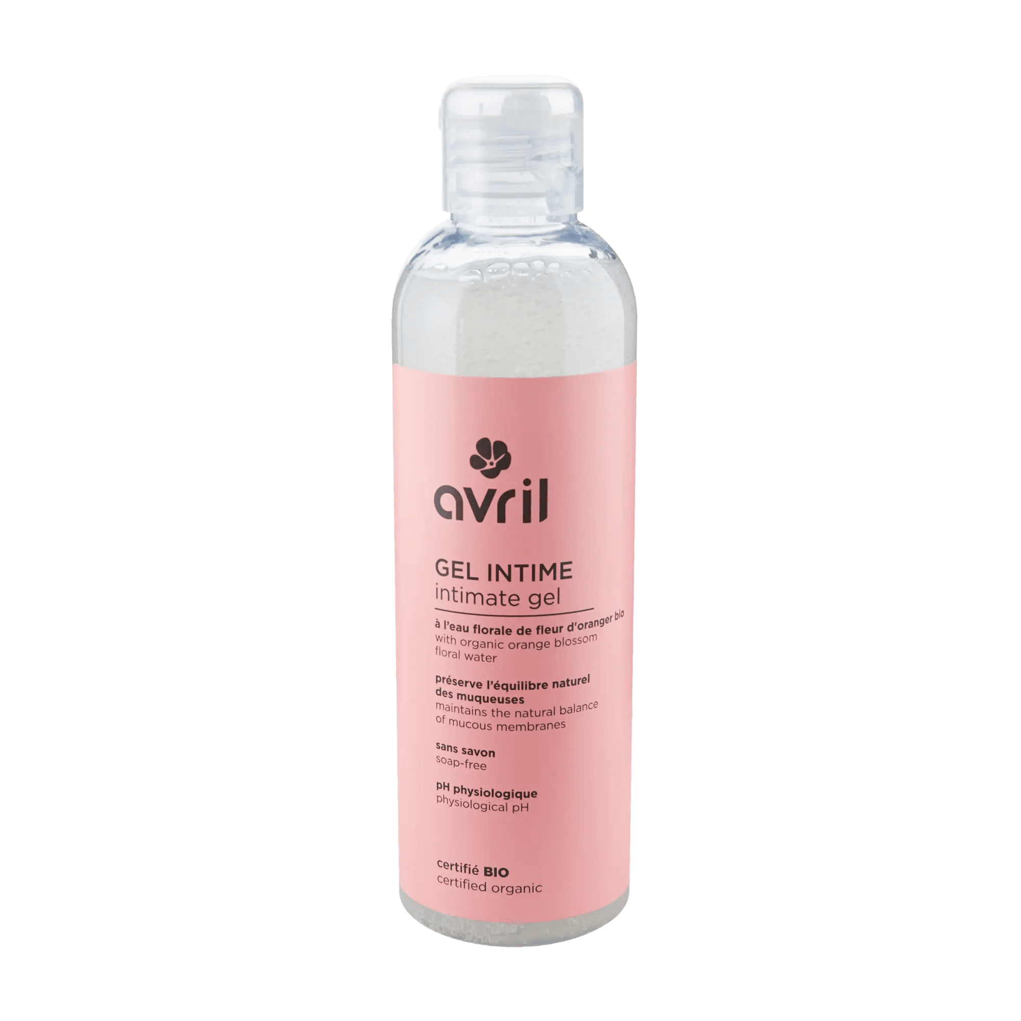 Gel Intime Certifié Bio – Avril À l’eau florale d’oranger bio – Extrait de calendula bio - HYJÉA