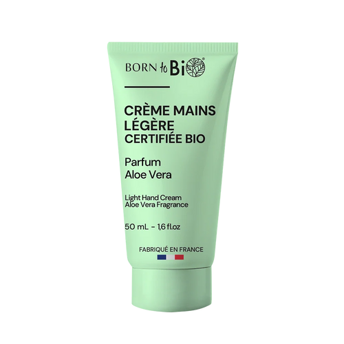 Crème Mains Légère Aloé Vera Certifiée Bio – Born to Bio 50 ml