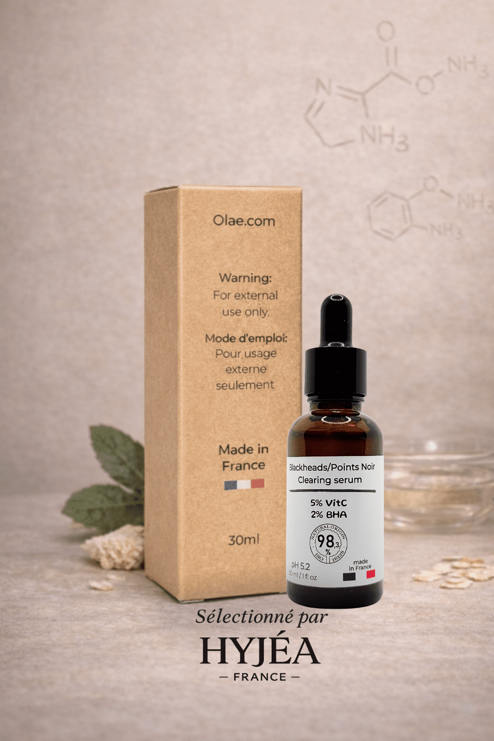 Sérum Anti - Points Noirs – 30 ml - HYJÉA